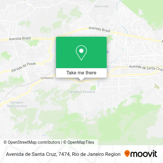 Avenida de Santa Cruz, 7474 map