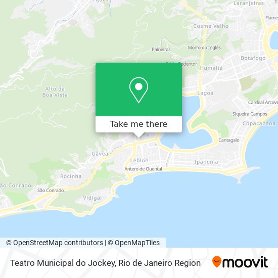 Teatro Municipal do Jockey map