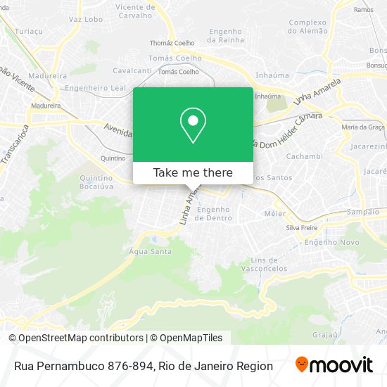 Rua Pernambuco 876-894 map