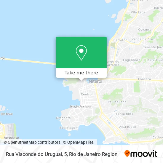 Rua Visconde do Uruguai, 5 map