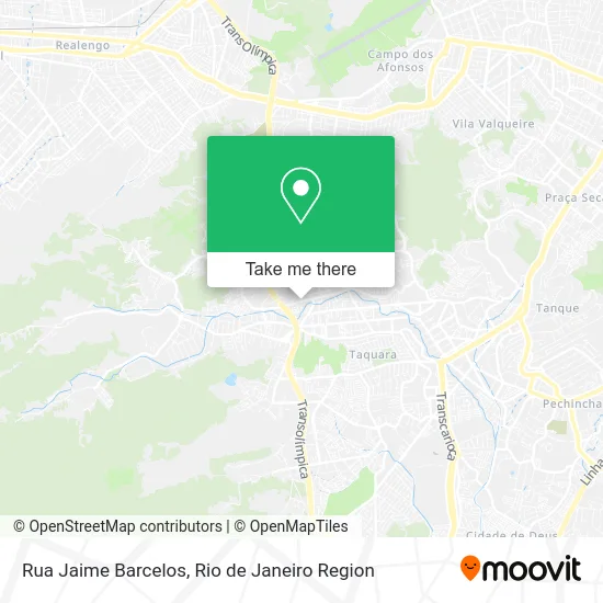 Rua Jaime Barcelos map