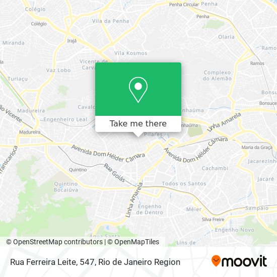 Rua Ferreira Leite, 547 map