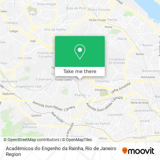 Acadêmicos do Engenho da Rainha map