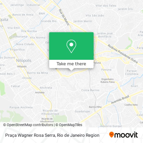Praça Wagner Rosa Serra map