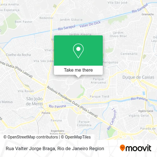 Rua Valter Jorge Braga map