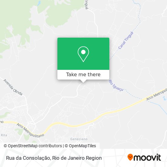 Rua da Consolação map