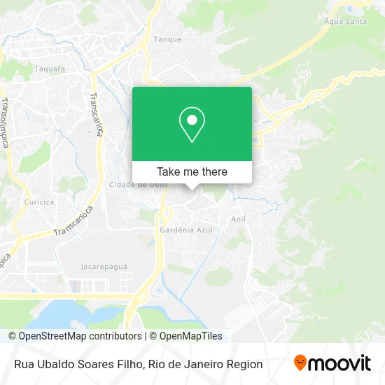 Rua Ubaldo Soares Filho map