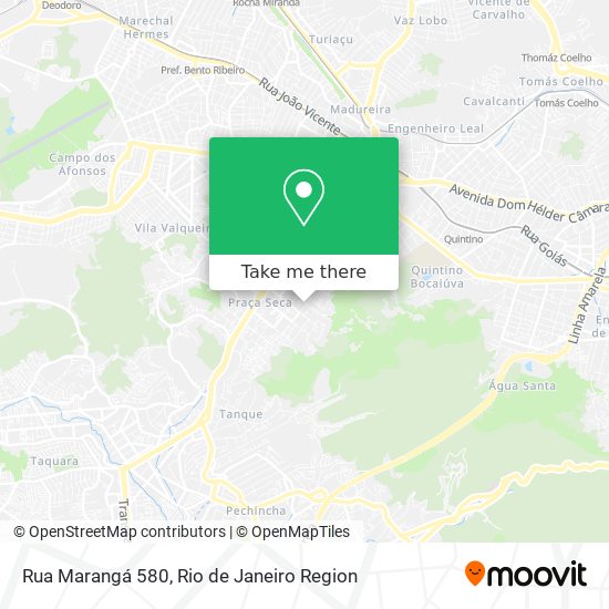 Rua Marangá 580 map