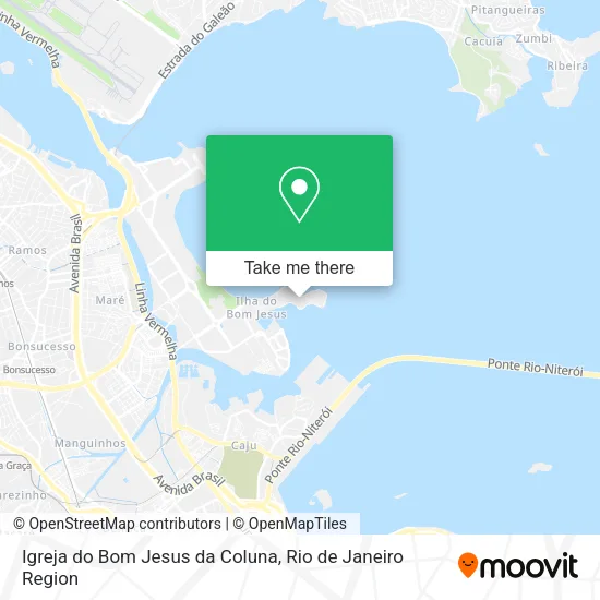 Igreja do Bom Jesus da Coluna map