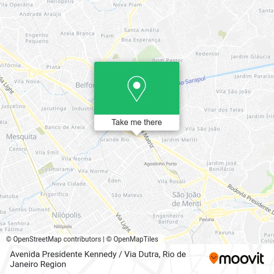 Avenida Presidente Kennedy / Via Dutra map