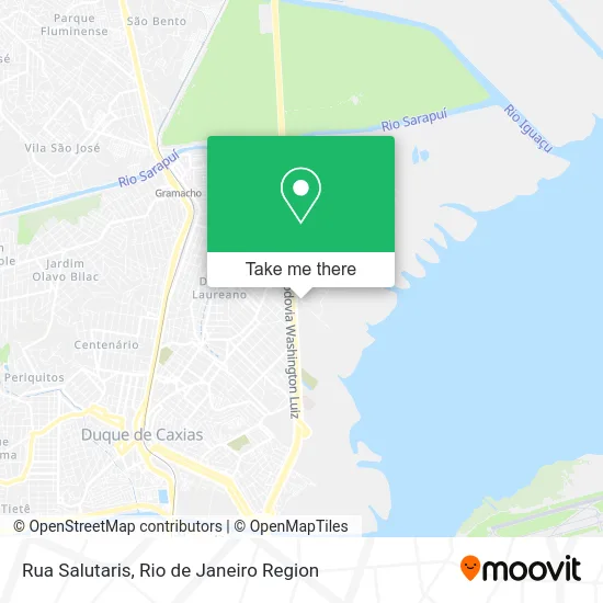 Rua Salutaris map