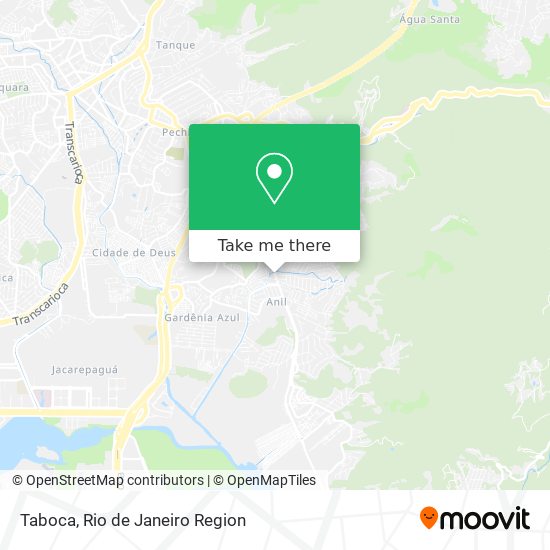 Mapa Taboca