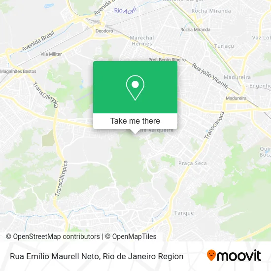 Rua Emílio Maurell Neto map