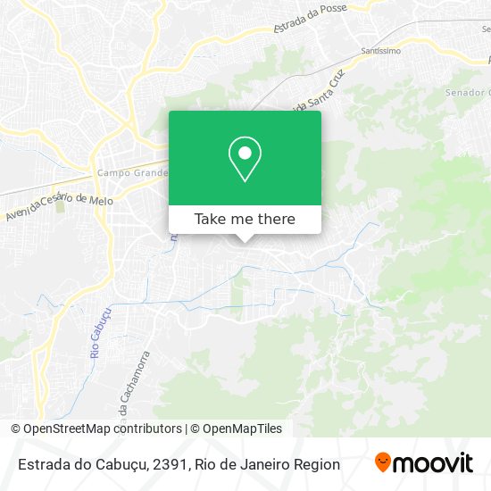 Estrada do Cabuçu, 2391 map