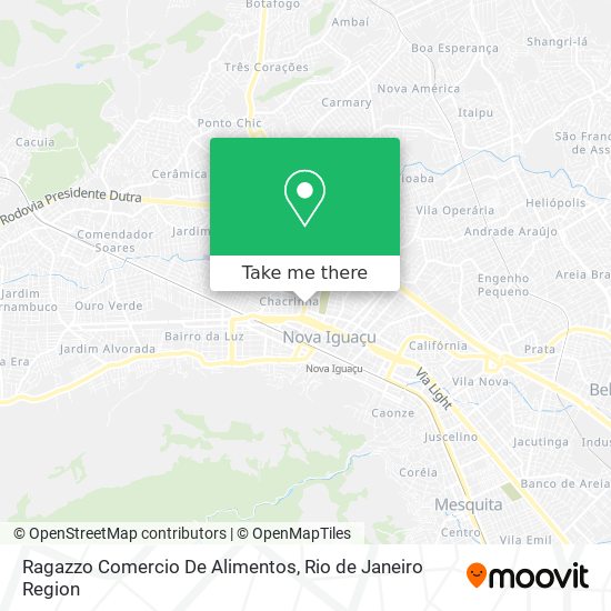 Ragazzo Comercio De Alimentos map