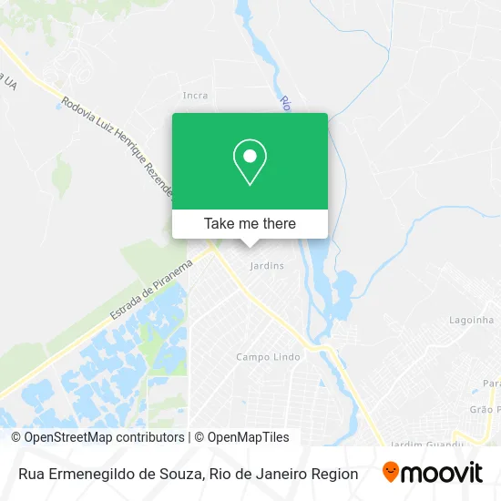 Rua Ermenegildo de Souza map