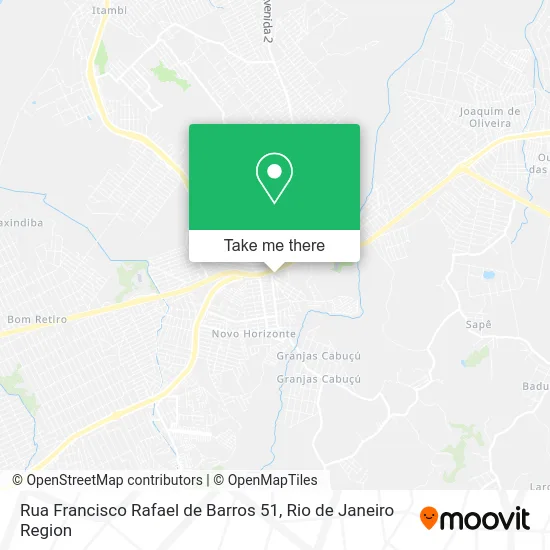 Rua Francisco Rafael de Barros 51 map