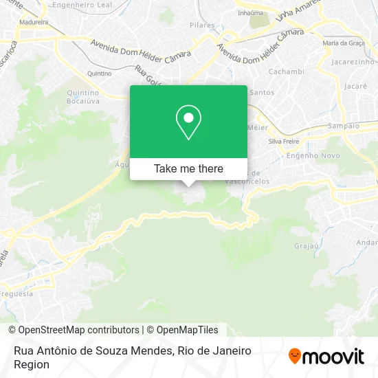 Rua Antônio de Souza Mendes map
