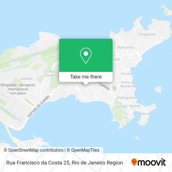 Rua Francisco da Costa 25 map