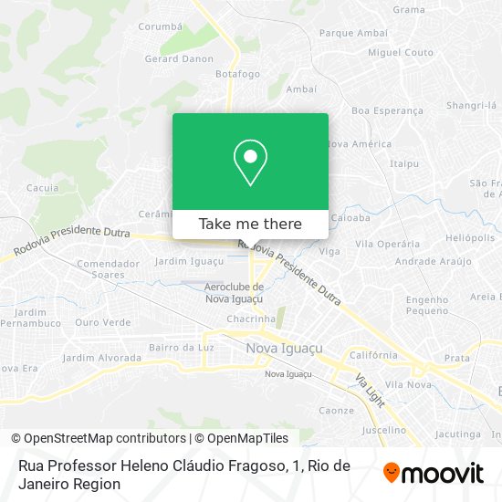 Rua Professor Heleno Cláudio Fragoso, 1 map