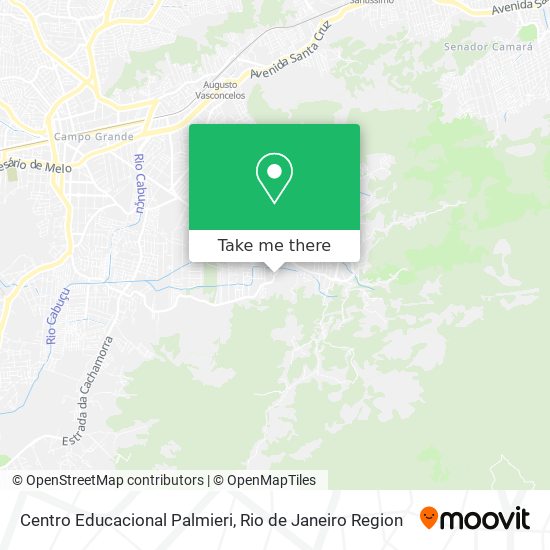Centro Educacional Palmieri map