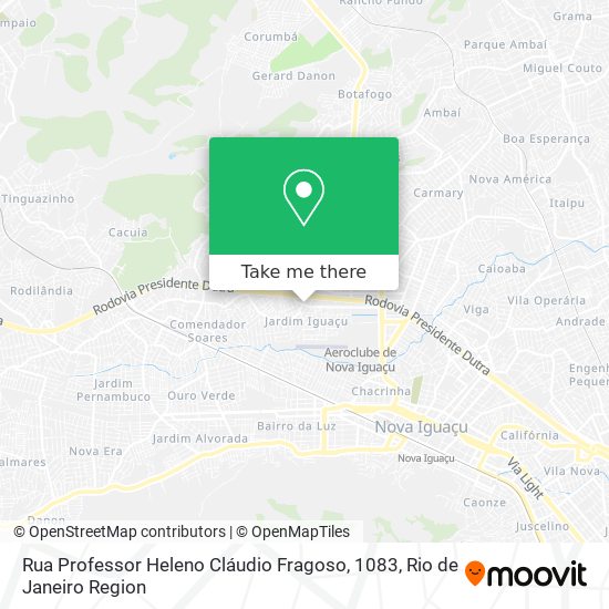 Rua Professor Heleno Cláudio Fragoso, 1083 map