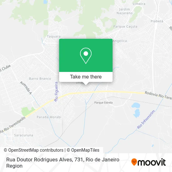 Rua Doutor Rodrigues Alves, 731 map