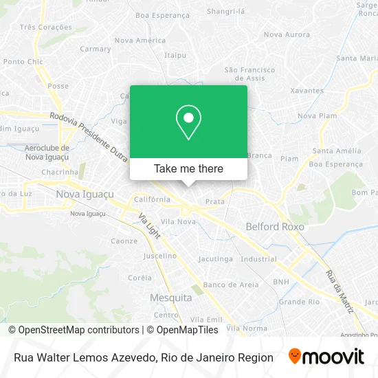 Rua Walter Lemos Azevedo map