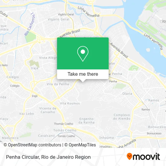 Penha Circular map