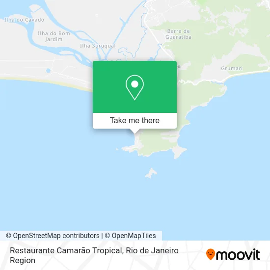 Restaurante Camarão Tropical map