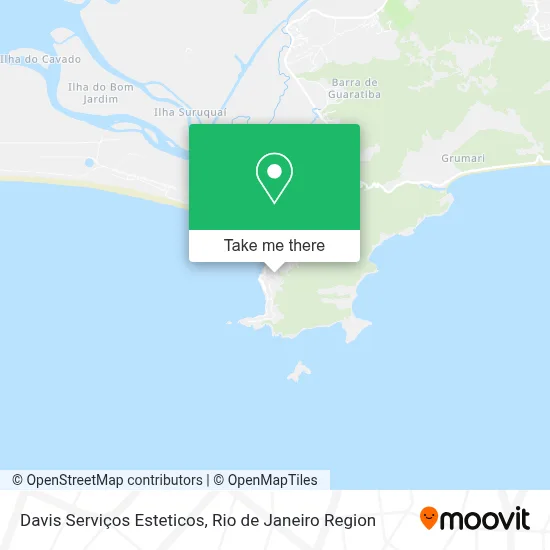 Davis Serviços Esteticos map