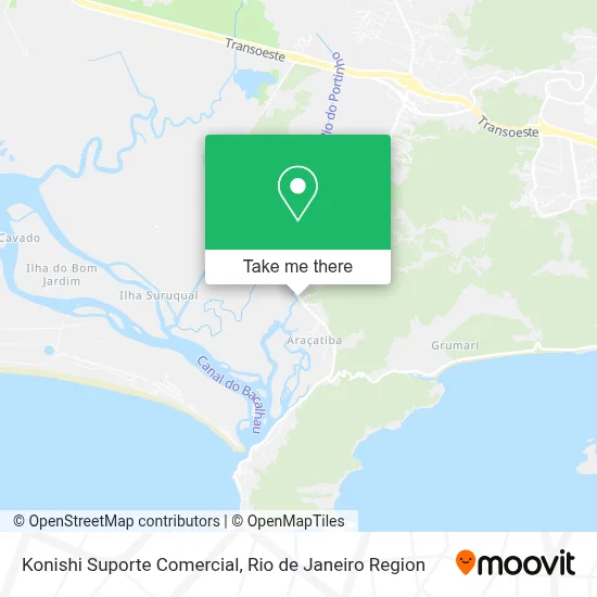 Konishi Suporte Comercial map