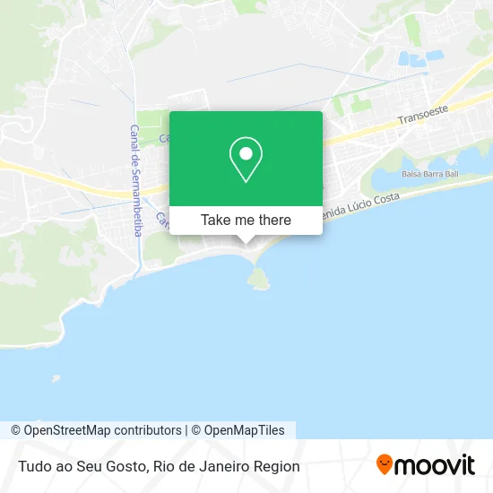 Tudo ao Seu Gosto map