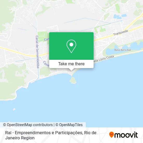 Ral - Empreendimentos e Participações map