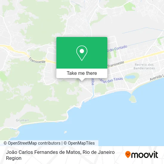 João Carlos Fernandes de Matos map