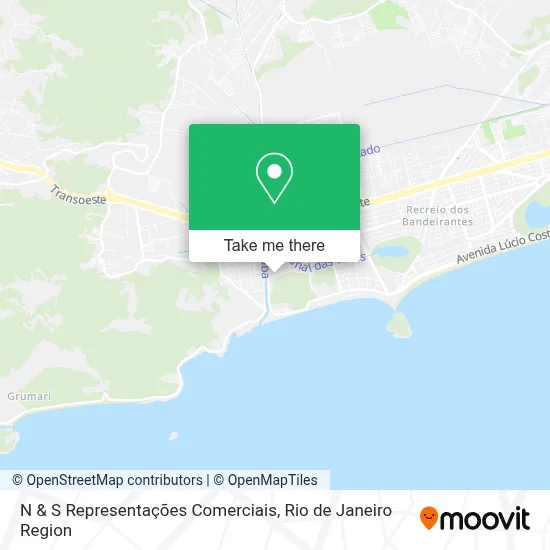N & S Representações Comerciais map