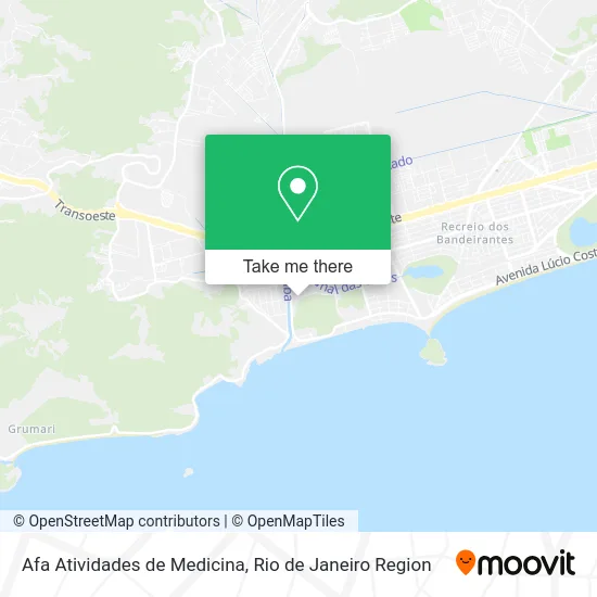 Afa Atividades de Medicina map