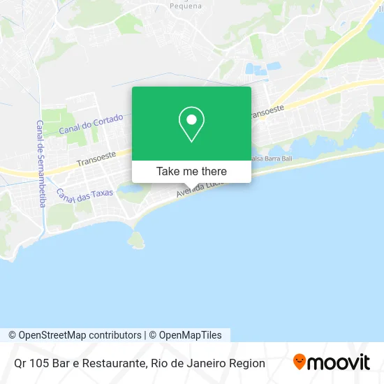 Qr 105 Bar e Restaurante map