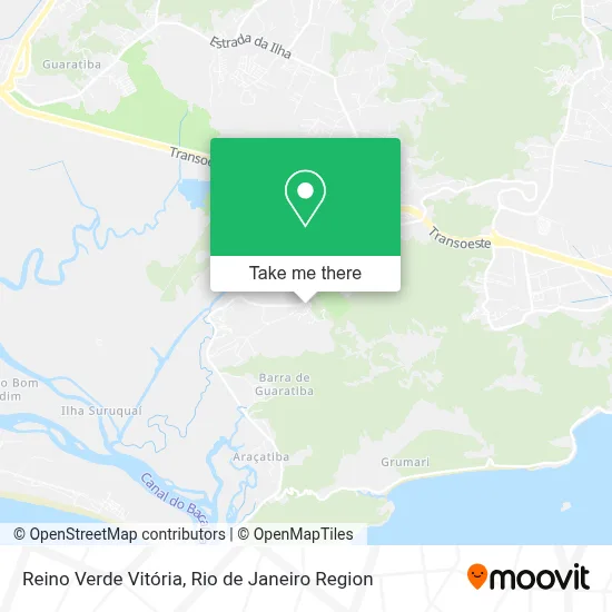 Reino Verde Vitória map