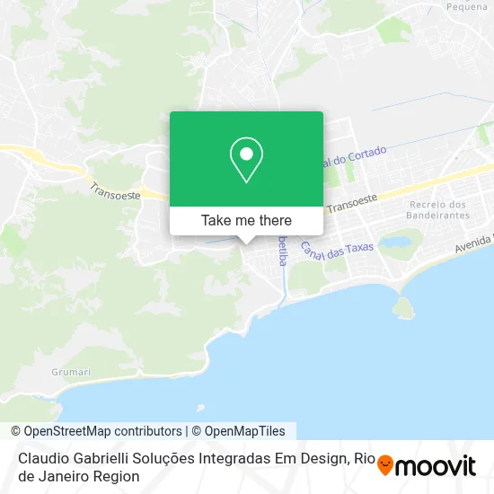 Claudio Gabrielli Soluções Integradas Em Design map