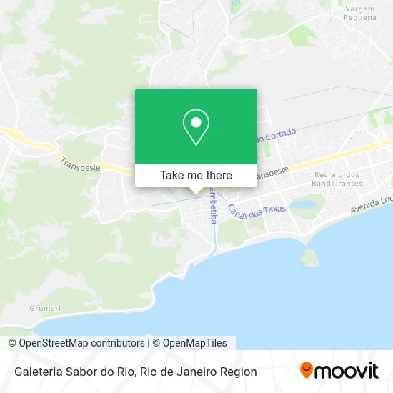 Galeteria Sabor do Rio map