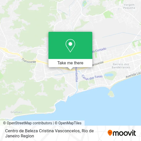 Centro de Beleza Cristina Vasconcelos map