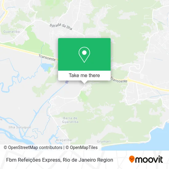 Fbm Refeições Express map