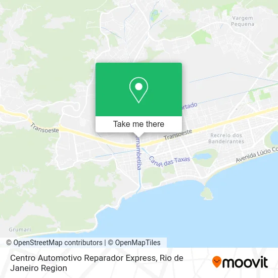 Centro Automotivo Reparador Express map