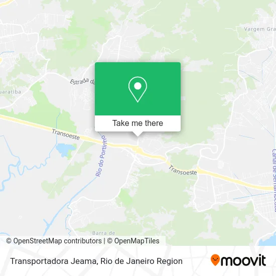 Transportadora Jeama map