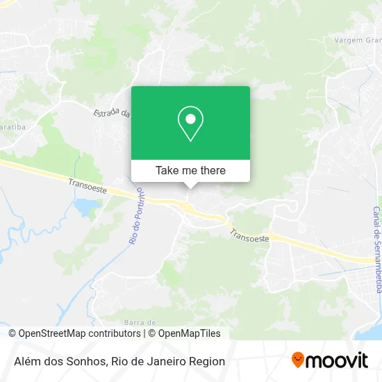 Além dos Sonhos map