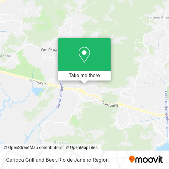 Carioca Grill and Beer map