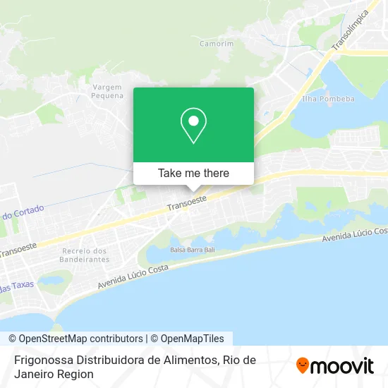 Frigonossa Distribuidora de Alimentos map