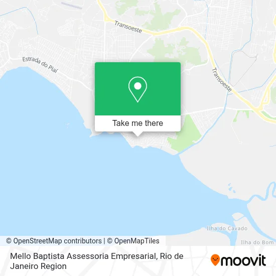 Mello Baptista Assessoria Empresarial map