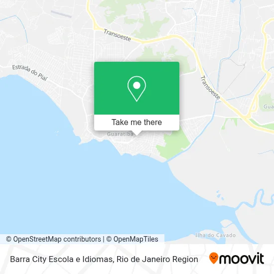 Barra City Escola e Idiomas map